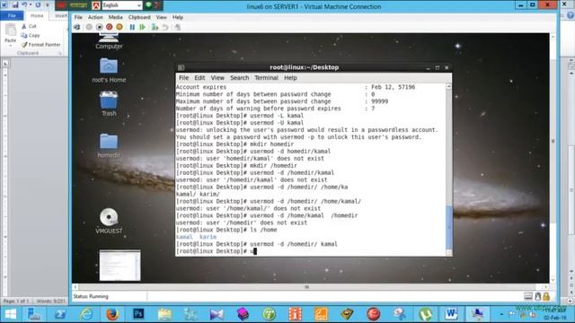 LINUX 6 user and group command line administration смотреть онлайн