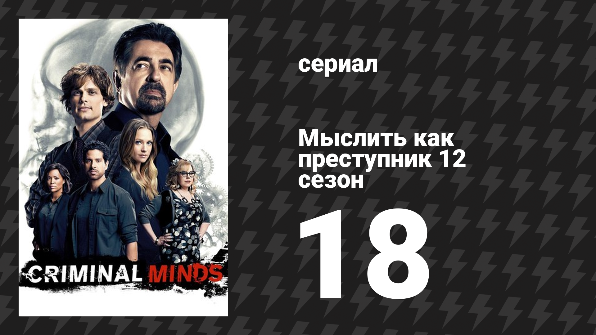 Мыслить как преступник 12 сезон 18 серия «Адская кухня» (сериал, 2005-2020)
