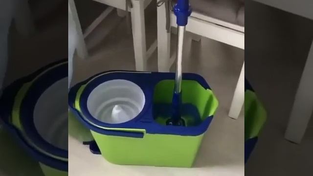 Швабра с центрифугой Aquamatic Turbo смотреть онлайн