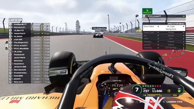 ERO F1 - S3 R15 - US GP смотреть онлайн