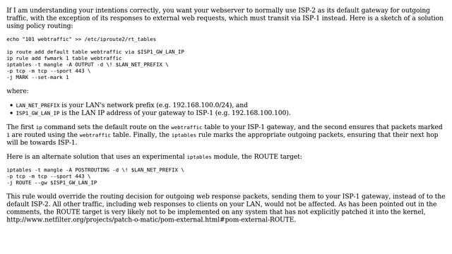 DevOps & SysAdmins: Route return traffic to correct gateway depending on service (5 Solutions!!) смотреть онлайн