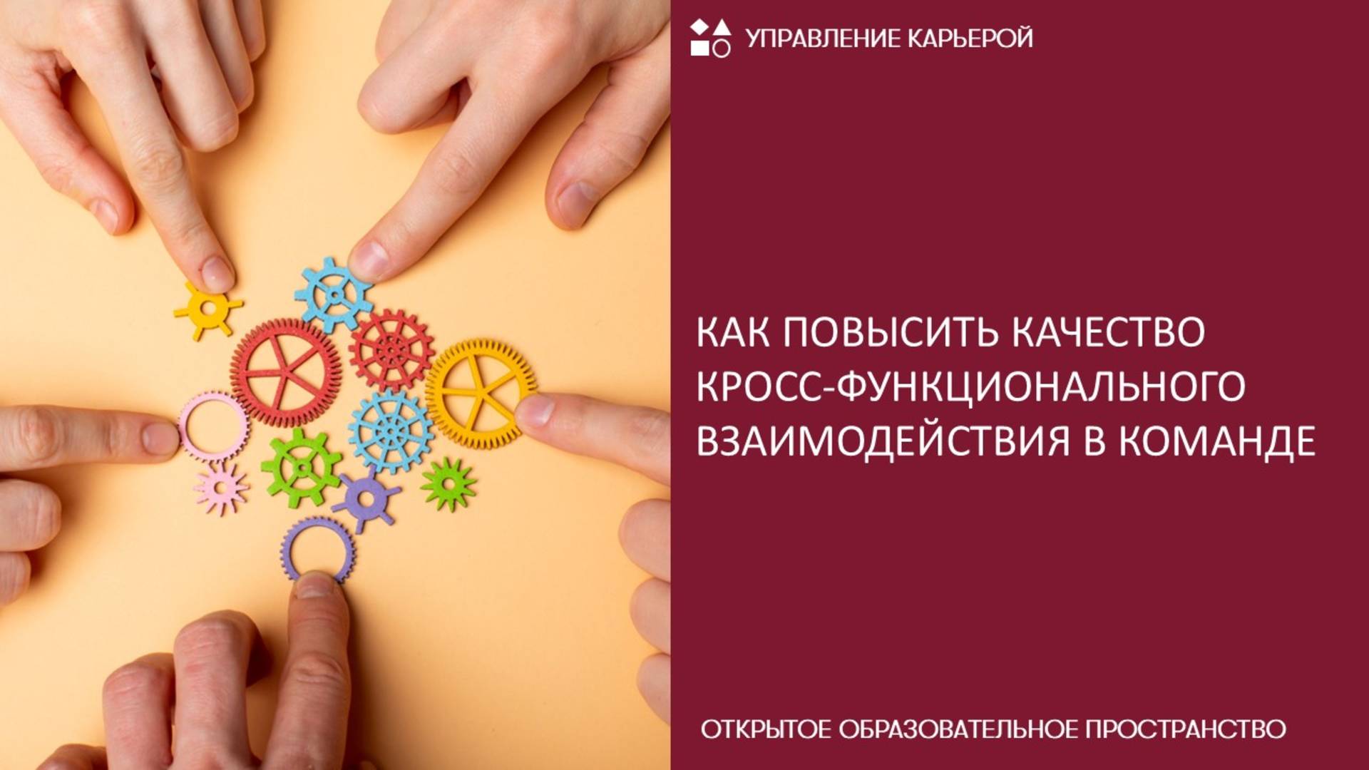 Как повысить качество кросс-функционального взаимодействия в команде смотреть онлайн