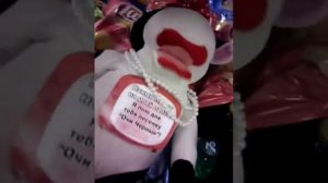 Игрушка корова очи черные