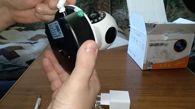 Распаковка Smart IP Camera KERUI KHJ-M смотреть онлайн