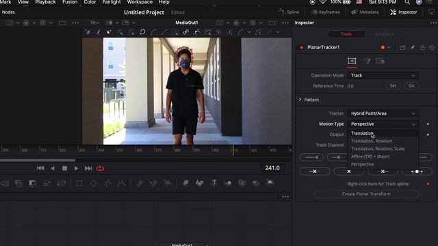 LOCKED-ON STABILIZATION EFFECT | DaVinci Resolve 16 Tutorial смотреть онлайн