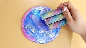 Слайм без клея из крахмала. Слайм своими руками