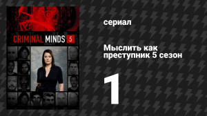 Мыслить как преступник 5 сезон 1 серия «Безымянный и безликий» (сериал, 2005-2020)