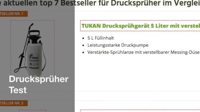 Drucksprüher Test 2018 - die besten 7 Testsieger im Vergleich смотреть онлайн