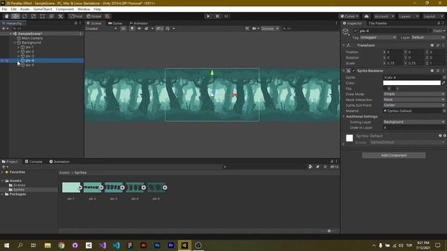 Unity | Parallax Effect Yapımı смотреть онлайн