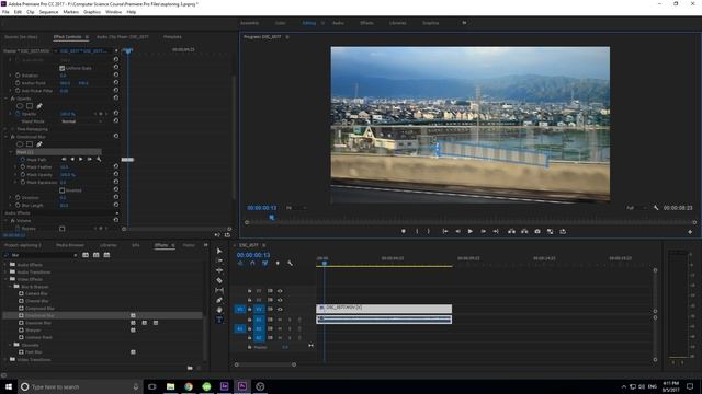 How to Use Automatic Mask Tracking in Adobe Premiere Pro CC (2017) смотреть онлайн