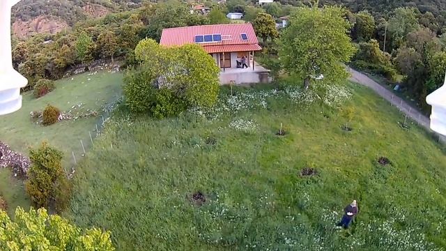 SYMA X8W with Rollei Action cam 420 смотреть онлайн