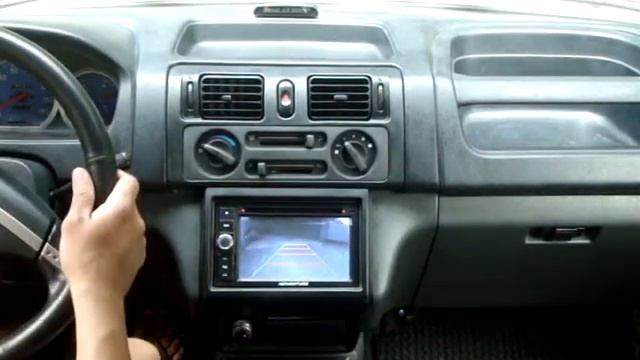 Mitsubishi Adventure/Kuda Reverse Camera & Steelmate EBAT C2 Parking Sensor смотреть онлайн