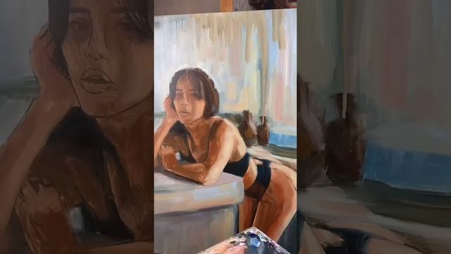 Девочка с персиками, современная трактовка смотреть онлайн
