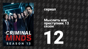 Мыслить как преступник 13 сезон 12 серия «Восход кровавой Луны» (сериал, 2005-2020)