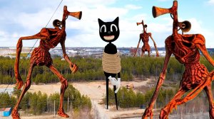 СИРЕНОГОЛОВЫЙ против КАРТУН КЭТ и Унитазаголовых на БАЗЕ в бункере