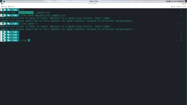 Linux commands for beginner part 4 | Manjaro Linux | basic linux commands | grep смотреть онлайн