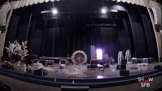 БКЗ монтаж декораций SHOW SPB смотреть онлайн