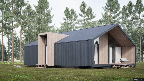 BARN 80 81m2, 1 floor | народный проект | by thelines.ru