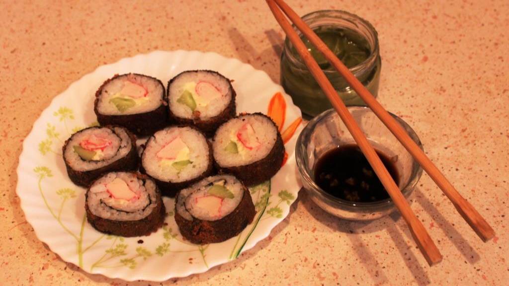 Темпура роллы малобюджетные. Просто, вкусно, дешево. смотреть онлайн