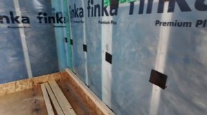 Обрешетка под гипсокартон в каркасном доме.