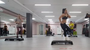 СТЕП АЭРОБИКА ЦЕЛАЯ ТРЕНИРОВКА / STEP AEROBICS / 08.07.2021г