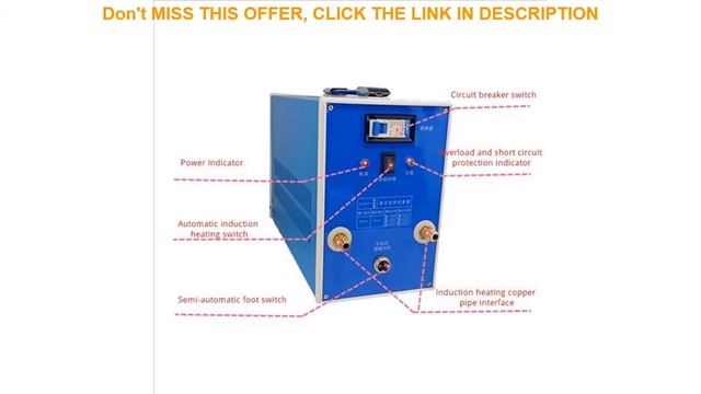 Review ZVS High-frequency Induction Heater Machine Metal Smelting Furnace High Frequency Welding M смотреть онлайн