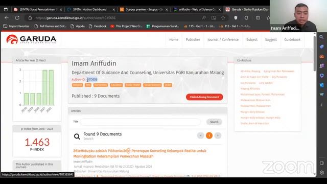 Pemutakhiran Data Sinta