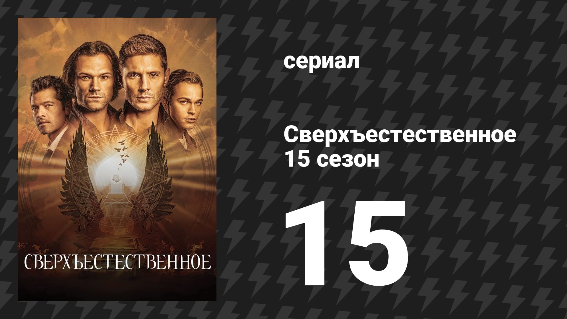 Сверхъестественное 15 сезон 15 серия «Дай мне убежище» (сериал, 2019) смотреть онлайн