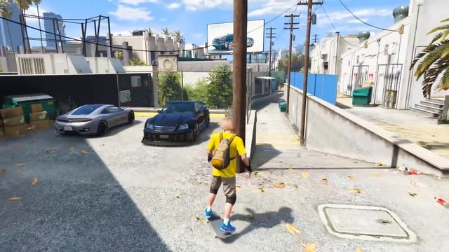 Оқушының алғашқы үлкен жарысы (GTA V) смотреть онлайн