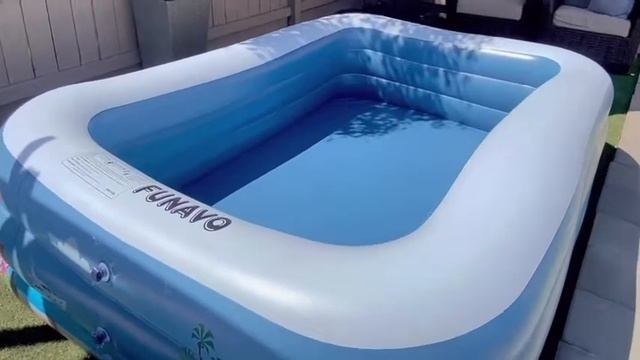 FUNAVO Inflatable Swimming Pool смотреть онлайн
