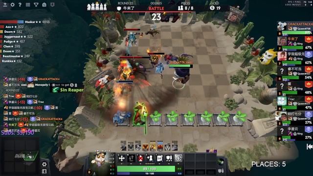 STEAMROLLING WITH UNKILLABLE 9 WARRIORS!!! (Dota Auto Chess) смотреть онлайн