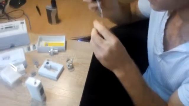 обзор на Evic VTwo mini и cubis pro atomizer смотреть онлайн