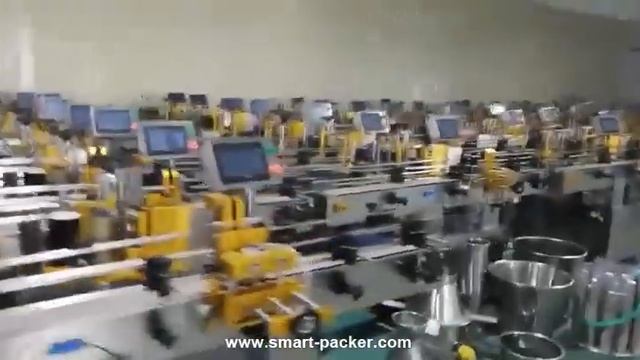 Автоматическая маркировка машина на складе Фабрика видео смотреть онлайн