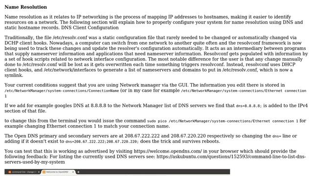Ubuntu: Change DNS using terminal - public DNS смотреть онлайн