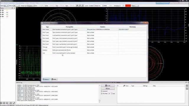 LIBRE VNA Calibration And Get Data