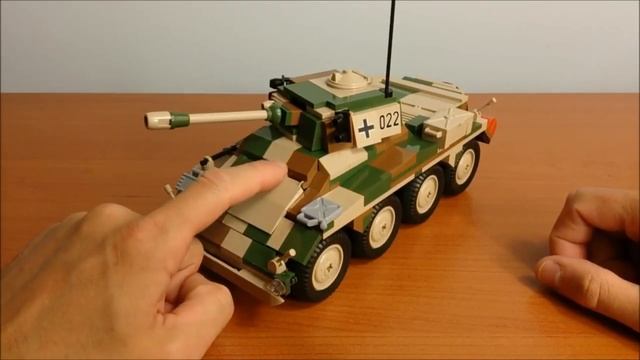 COBI Sd.Kfz. 234/2 Puma (2446) - recenzja смотреть онлайн