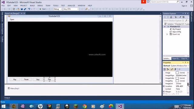 =VISUAL STUDIO= How to make Advance Media Player (2015) смотреть онлайн