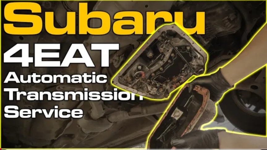 Обслуживание автоматической коробки передач Subaru 4EAT смотреть онлайн