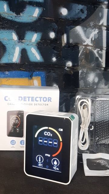 Detector CO2. model PG-L28A-co2.Hygrometer. Thermometer. Детектор CO2. Термометр. Гигрометр. смотреть онлайн