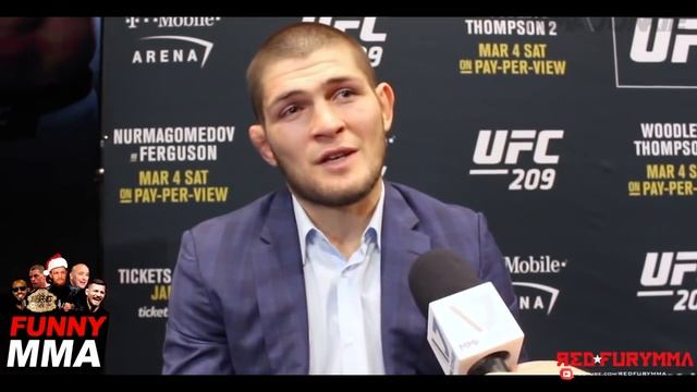 САМЫЕ ЗАБАВНЫЕ МОМЕНТЫ С ХАБИБОМ НУРМАГОМЕДОВЫМ | ЧАСТЬ 1 смотреть онлайн