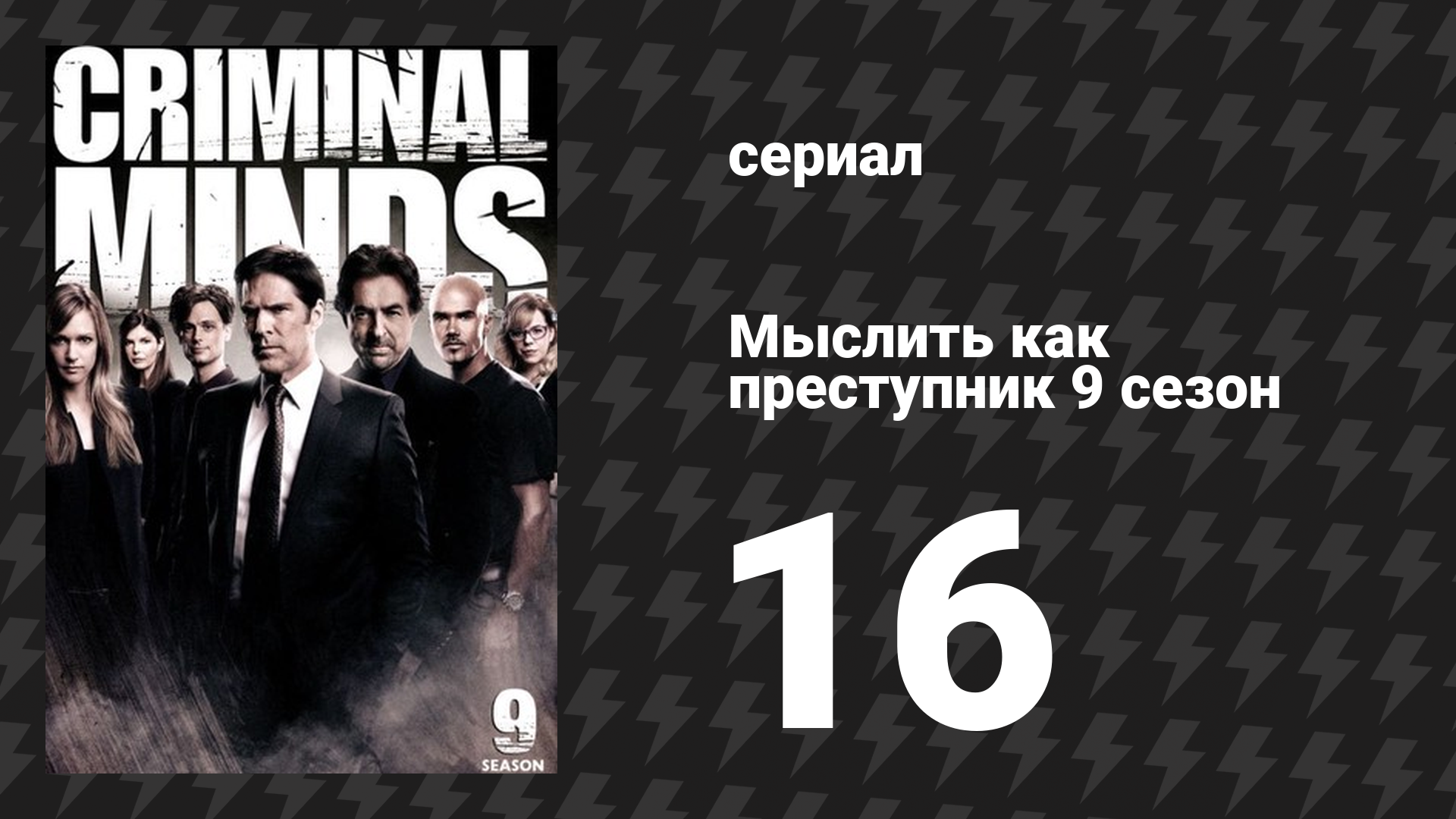 Мыслить как преступник 9 сезон 16 серия «Гэбби» (сериал, 2005-2020) смотреть онлайн