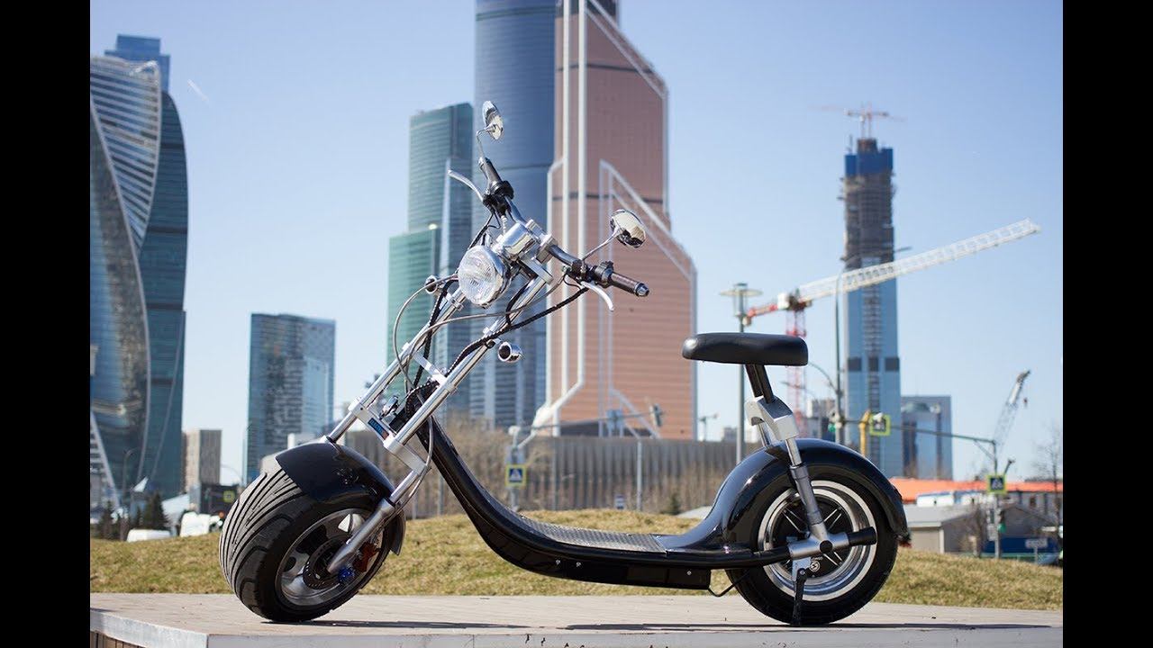 Электроскутер Harley Citycoco ElectroStreet - НОВИНКА 2018! Обзор и тест драйв смотреть онлайн