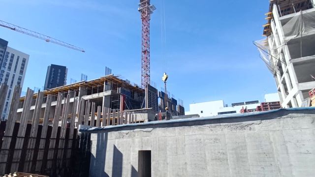 ЖК Лесная симфония — съёмка с воздуха март 2025 смотреть онлайн