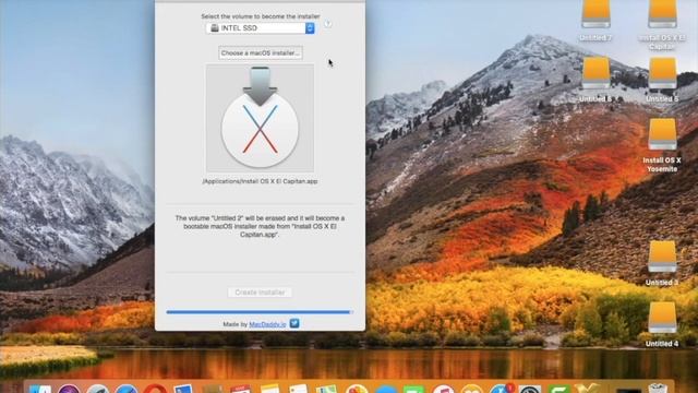 Create a bootable multiboot macOS installer with Install Disk Creator смотреть онлайн