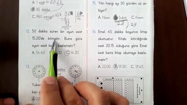Turbo Matematik 2. Kitap Sayfa 55,56,65 смотреть онлайн