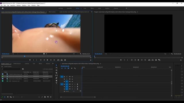 НАЧАЛЬНЫЙ КУРС › ADOBE PREMIERE | Урок 2/10