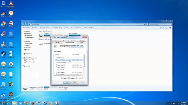 Using Volume Shadow Copy to restore deleted files смотреть онлайн