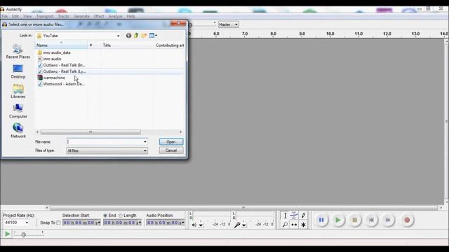 Tutorial on How to Reverse Music on Audacity 1.3 Beta смотреть онлайн