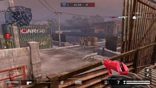 Warface ► WAR MOMENTS | ONLY PINKIE MICRO DESERT EAGLE