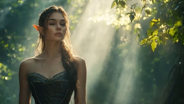 Elves World   Enchanting Elven Music With Female Vocals   Short AI Cinematic Clip